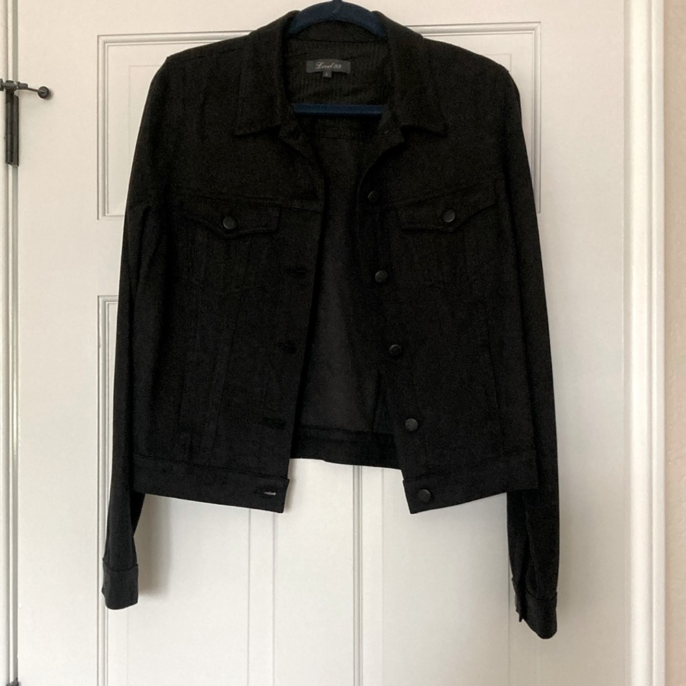 Lightweight suede like “Jean jacket”
